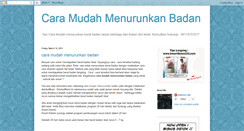 Desktop Screenshot of caramudahmenurunkanbadan.blogspot.com