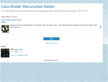 Tablet Screenshot of caramudahmenurunkanbadan.blogspot.com