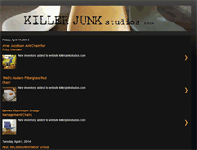 Tablet Screenshot of killerjunk.blogspot.com