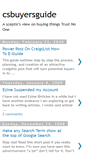 Mobile Screenshot of csbuyersguide.blogspot.com