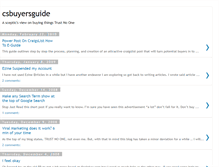 Tablet Screenshot of csbuyersguide.blogspot.com