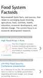 Mobile Screenshot of foodsystemfactoids.blogspot.com