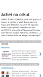Mobile Screenshot of acheinoorkut.blogspot.com
