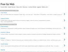 Tablet Screenshot of freegoweb.blogspot.com
