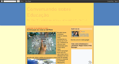 Desktop Screenshot of conversandosobreducacao.blogspot.com