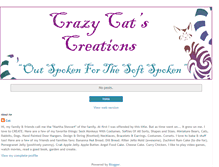 Tablet Screenshot of crazycatscreations.blogspot.com