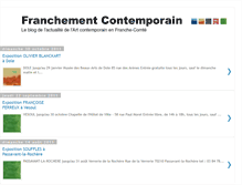 Tablet Screenshot of franchement-contemporain.blogspot.com