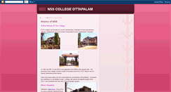 Desktop Screenshot of nsscollegeottapalam.blogspot.com