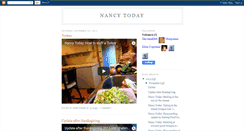 Desktop Screenshot of nancytoday-nancytoday.blogspot.com