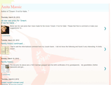Tablet Screenshot of anitamassic.blogspot.com