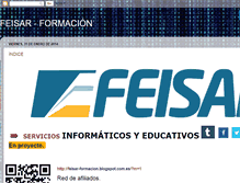 Tablet Screenshot of feisar-formacion.blogspot.com