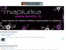 Tablet Screenshot of mapiurka-notebooks.blogspot.com
