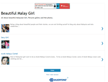 Tablet Screenshot of beautiful-malay-girl.blogspot.com