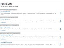 Tablet Screenshot of hollyscafesj.blogspot.com