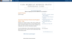 Desktop Screenshot of cara-membuat-website-gratisan.blogspot.com