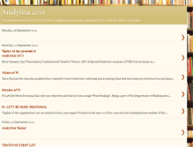 Tablet Screenshot of analytica2011.blogspot.com
