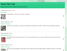 Tablet Screenshot of farmgirlcat.blogspot.com
