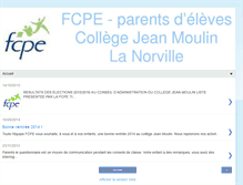Tablet Screenshot of fcpe-jean-moulin-lanorville.blogspot.com