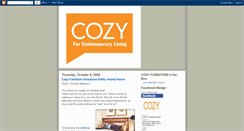 Desktop Screenshot of cozyfurniture.blogspot.com