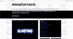 Desktop Screenshot of megaelectrik.blogspot.com