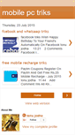 Mobile Screenshot of mobitriks.blogspot.com