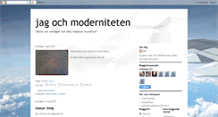 Desktop Screenshot of jagochmoderniteten.blogspot.com