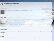 Tablet Screenshot of jagochmoderniteten.blogspot.com