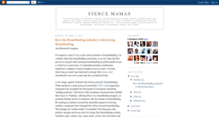 Desktop Screenshot of fiercemamas.blogspot.com