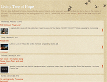 Tablet Screenshot of livingtreeofhope.blogspot.com