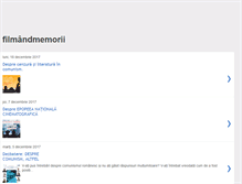 Tablet Screenshot of filmandmemorii.blogspot.com