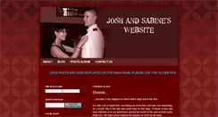 Desktop Screenshot of joshsabine.blogspot.com