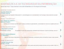 Tablet Screenshot of matematicadainformacao.blogspot.com