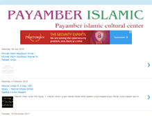 Tablet Screenshot of payamberislamic.blogspot.com