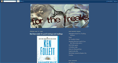 Desktop Screenshot of freakybook.blogspot.com