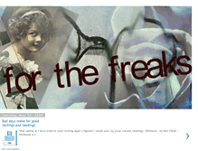 Tablet Screenshot of freakybook.blogspot.com