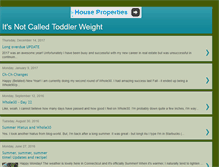 Tablet Screenshot of itsnotcalledtoddlerweight.blogspot.com