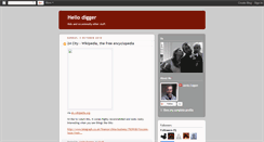 Desktop Screenshot of hellodigger.blogspot.com