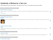 Tablet Screenshot of familiasrestauradas.blogspot.com