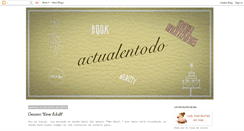 Desktop Screenshot of actualentodo.blogspot.com
