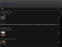 Tablet Screenshot of anthonychriss.blogspot.com