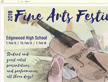 Tablet Screenshot of edgewoodfineartsfestival.blogspot.com