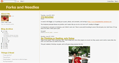 Desktop Screenshot of forksandneedles.blogspot.com