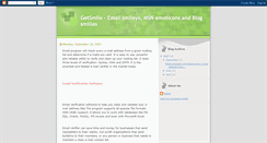 Desktop Screenshot of emoticonssoft.blogspot.com