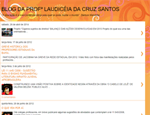 Tablet Screenshot of laudibotafogo.blogspot.com