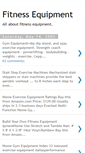Mobile Screenshot of fitness-equipment-4-me.blogspot.com