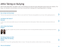 Tablet Screenshot of akka-bullyproof.blogspot.com