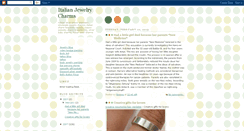 Desktop Screenshot of italian-jewelry-charms.blogspot.com