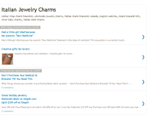 Tablet Screenshot of italian-jewelry-charms.blogspot.com