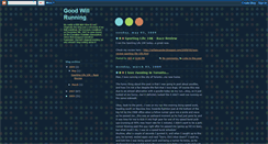 Desktop Screenshot of goodwillrunning.blogspot.com