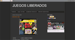 Desktop Screenshot of juegosliberados.blogspot.com